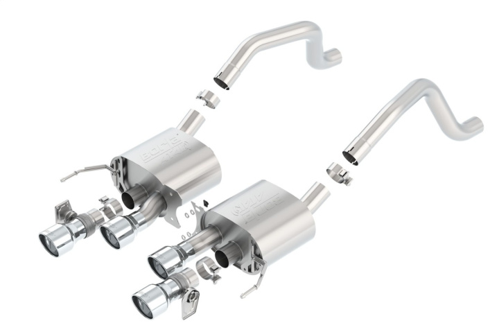 bor11905 2015-2019 Chevrolet Corvette ZO6 / Grand Sport C7 Axle-Back Avgassystem ATAK Borla