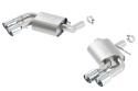 2016-2021 Chevrolet Camaro SS With Dual Tips Axleback Sportavgassystem ATAK Borla