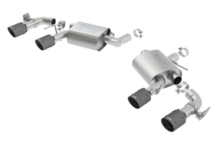 bor11925CFBA 2016-2021 Chevrolet Camaro SS Med Dual Mode (NPP) Axle-Back Avgassystem ATAK Borla