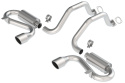1997-2004 Chevrolet Corvette / Corvette Z06 C5 Catback Sportavgassystem S-TypeClassic Borla