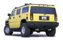 2003-2006 Hummer H2 Catback Sportavgassystem Borla