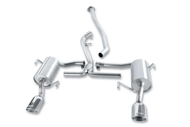 bor140324 2008-2011 Subaru Impreza Cat-Back Avgassystem S-Type Borla