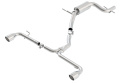 2010-2014 Volkswagen Golf GTI MK6 2.0L Catback Sportavgassystem S-Type Borla