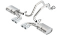 1997-2004 Chevrolet Corvette / Corvette Z06 C5 Catback Sportavgassystem ATAK Borla