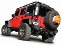 2012-2018 Jeep Wrangler JKU Catback Sportavgassystem Touring Borla