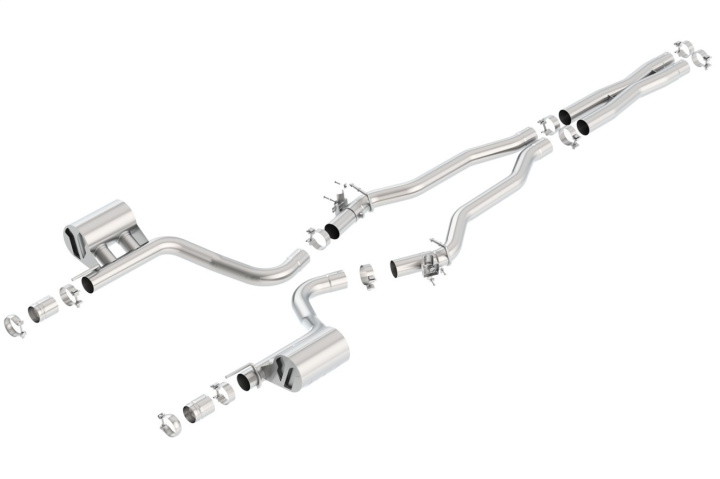 bor140646 Dodge Challenger Hellcat 15-21 Borla ATAK Cat-Back