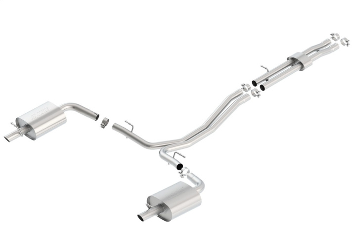 bor140659 2016-2017 Ford Explorer Sport EcoBoost Cat-Back Avgassystem S-Type Borla