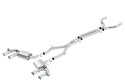 2017-2021 Chevrolet Camaro ZL1 3\'\' Catback Sportavgassystem S-Type Borla