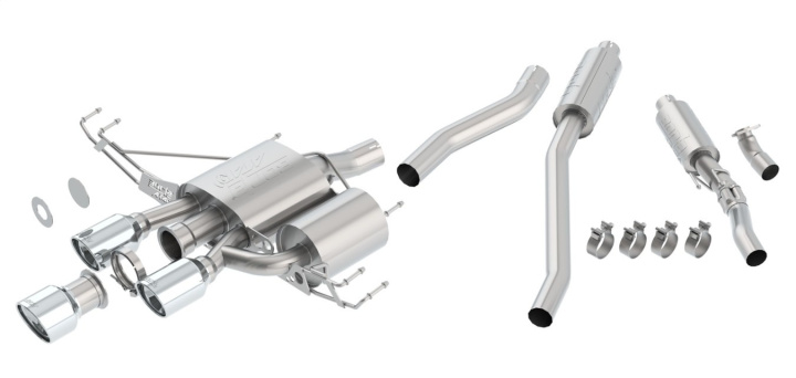 bor140738 2017-2021 Honda Civic Type R FK8 Cat-Back Avgassystem ATAK Borla