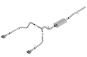 Silverado / Sierra 1500 2019-2022 Catback Sportavgassystem Touring Borla