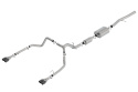 Silverado / Sierra 1500 2019-2022 Catback Sportavgassystem S-Type Borla