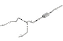Silverado / Sierra 1500 2019-2022 Catback Sportavgassystem ATAK Borla