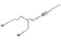 Silverado / Sierra 1500 2019-2022 Catback Sportavgassystem ATAK Borla