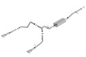 Silverado / Sierra 1500 2019-2022 Catback Sportavgassystem Touring Borla