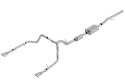Silverado / Sierra 1500 2019-2022 Catback Sportavgassystem S-Type Borla