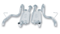 Ford Mustang GT 5.0L V8 1987-1993 Catback Sportavgassystem Touring Borla
