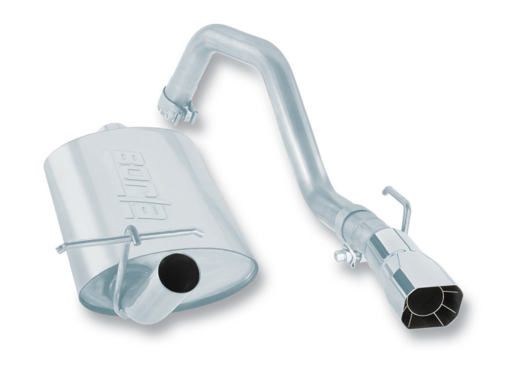 bor14352 1988-1990 Jeep Wrangler YJ Cat-Back Avgassystem Touring Borla