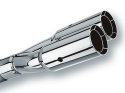 Utblås 2.5\'\' Inlopp / 3\'\' Utlopp Dubbla Runda Intercooled With Y-Pipe Borla