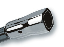 Utblås 2.25\'\' Inlopp / 3.38\'\' x 3\'\' Utlopp Singel Square Angle-Cut Phantom Borla