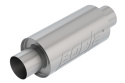 Resonator 2.75\'\' Center Inlopp / 2.75\'\' Center Utlopp 5\'\' Runda x 10in Lång Dämpare Borla