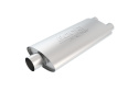 ProXS Ljuddämpare 2.5\'\' Center Inlopp / 2.5\'\' Dubbla Utlopp 4\'\' x 9.5\'\' Oval x 19\'\' Lång Dämpare Borla