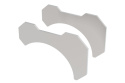 Pipe / Tube Bracket Kit 2.25\'\' T-304 Rostfritt Stål Borla