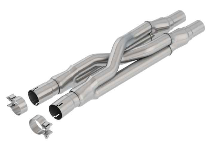 bor60662 2015-2021 Ford Mustang GT X-Pipe Borla