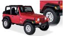 Jeep Wrangler 1997–2006 Skärmbreddare Pocket Style - Set om 4 Bushwacker