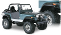 Jeep 1956–1986 Skärmbreddare Cutout Style - Set om 4 Bushwacker