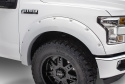 Ford F 250/350 2020–2022 Skärmbreddare Pocket Style- Oxford Vit Slät Yta - Set om 4 Bushwacker