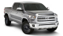 Toyota Tundra Fleetside 2017–2021 Skärmbreddare Pocket Style- Silver Sky Metallic Slät Yta - Set om 4 Bushwacker