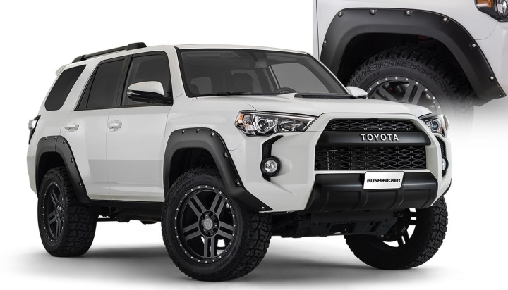 Toyota Tundra 2022–2026 Skärmbreddare Pocket Style - Set om 4 Bushwacker i gruppen Välj bilmodell / Toyota / Tundra 14+ / Styling hos DDESIGN Scandinavia AB (bus30925-02)