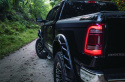 RAM 1500 2019+ Inkl. TRX DRT Style Skärmbreddare (4 delar) Svarta Bushwacker