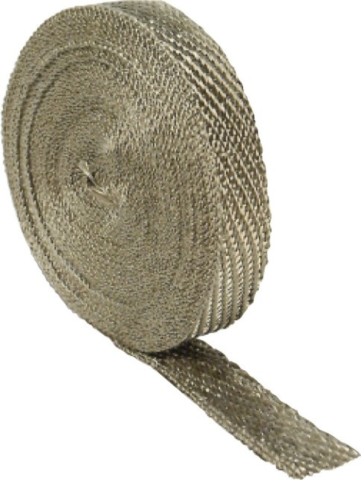 dei010126 25mm x 15m Titanium Avgasbandage DEI