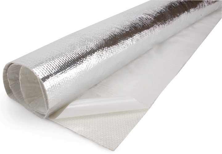 dei010399 91cm x 51cm Mylar Radiant Glass Fiber Matting w/Adhesive Backing Heat Screen DEI