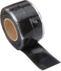 25mm x 3.6m Svart Quick-fix Tejp DEI