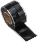 25mm x 3.6m Svart Quick-fix Tejp DEI