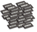 12mm x 38mm Svart Hi-Temp Krympslang DEI