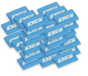 12mm x 38mm Blåa Hi-Temp Krympslang DEI