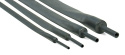Kit 9, 12, 18 & 24mm sizes x 60cm Svart Hi-Temp Krympslang DEI
