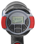 Varmluftspistol 50-650grader / 2000w med LCD-Display Dino Kraftpaket