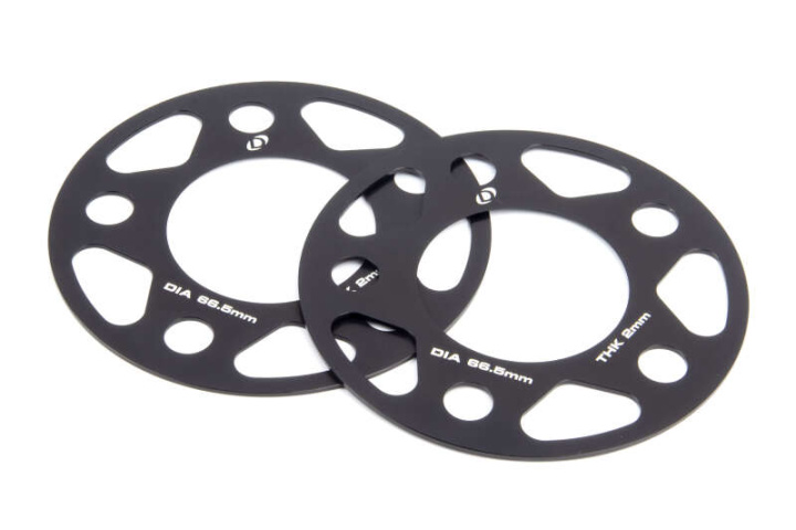 Hjulspacers 5x112 Navhål 66.5mm Tjocklek 2mm Dinan i gruppen Välj bilmodell hos DDESIGN Scandinavia AB (dnnD210-2020)