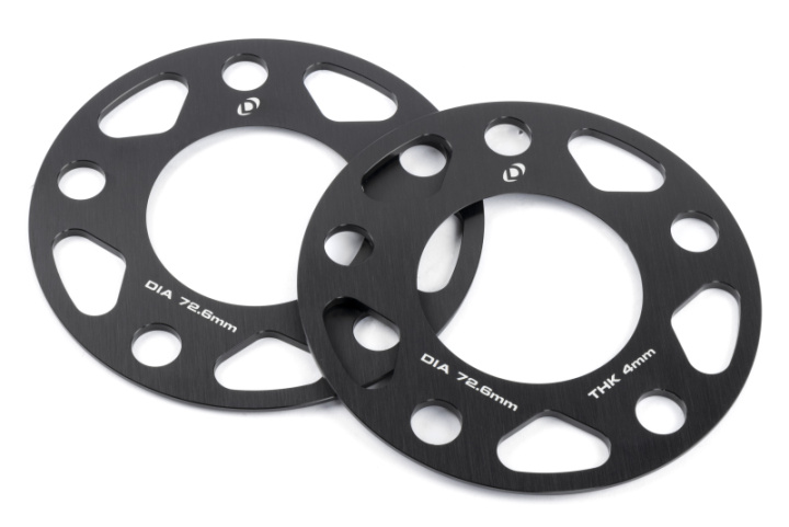 Hjulspacers 5x120 Navhål 72.6mm Tjocklek 4mm Dinan i gruppen Välj bilmodell hos DDESIGN Scandinavia AB (dnnD210-2034)