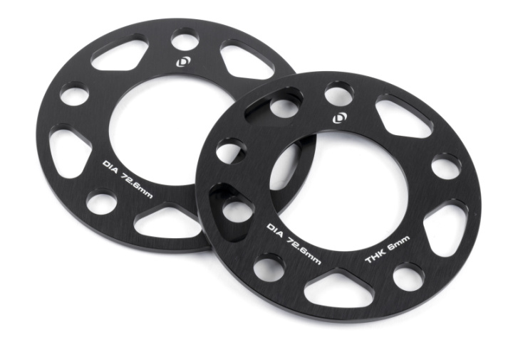Hjulspacers 5x120 Navhål 72.6mm Tjocklek 6mm Dinan i gruppen Välj bilmodell hos DDESIGN Scandinavia AB (dnnD210-2036)