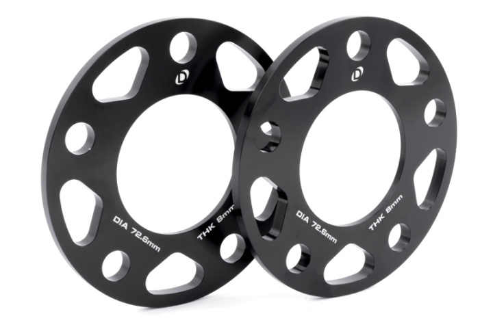 Hjulspacers 5x120 Navhål 72.6mm Tjocklek 8mm Dinan i gruppen Välj bilmodell hos DDESIGN Scandinavia AB (dnnD210-2038)