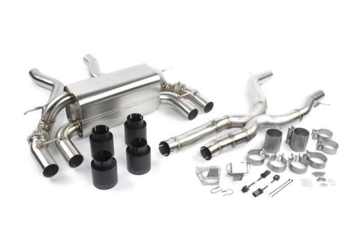 BMW M2C 2019-2021 Free Flow Axleback Avgassystem Och X-Rör Dinan i gruppen Välj bilmodell hos DDESIGN Scandinavia AB (dnnD660-0082-BLK)