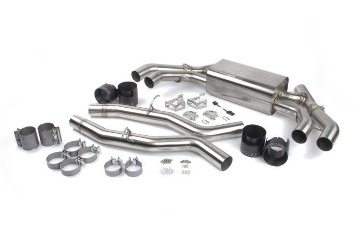 BMW X3M/X4M 2020-2025 Free Flow Axleback Avgassystem Dinan i gruppen Välj bilmodell hos DDESIGN Scandinavia AB (dnnD660-0086-BLK)
