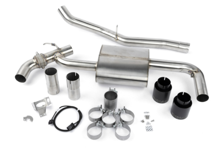BMW X1/X2 xDrive28i 2016-2023 / MINI Countryman JCW 2016-2024 Axleback Avgassystem Med Spjäll Dinan i gruppen Välj bilmodell hos DDESIGN Scandinavia AB (dnnD660-0089-BLK)