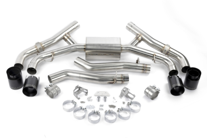 BMW X5M/X6M 2020-2026 Axleback Avgassystem Med Spjäll Dinan i gruppen Välj bilmodell hos DDESIGN Scandinavia AB (dnnD660-0090-BLK)