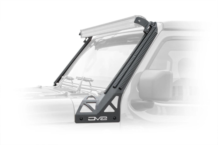 2018+ Jeep Wrangler JL & Gladiator Lampfäste A-Stolpe DV8 Offroad i gruppen Välj bilmodell / Jeep / Gladiator JT 2019+ / Chassi hos DDESIGN Scandinavia AB (dveD-JL-190052-PIL)